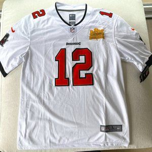 Tom Brady Tampa Bay Buccaneers Official Jersey - Superbowl LIV Patch  - Size L